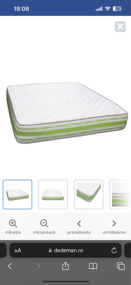 Saltea pat Prestige 140x200 noua