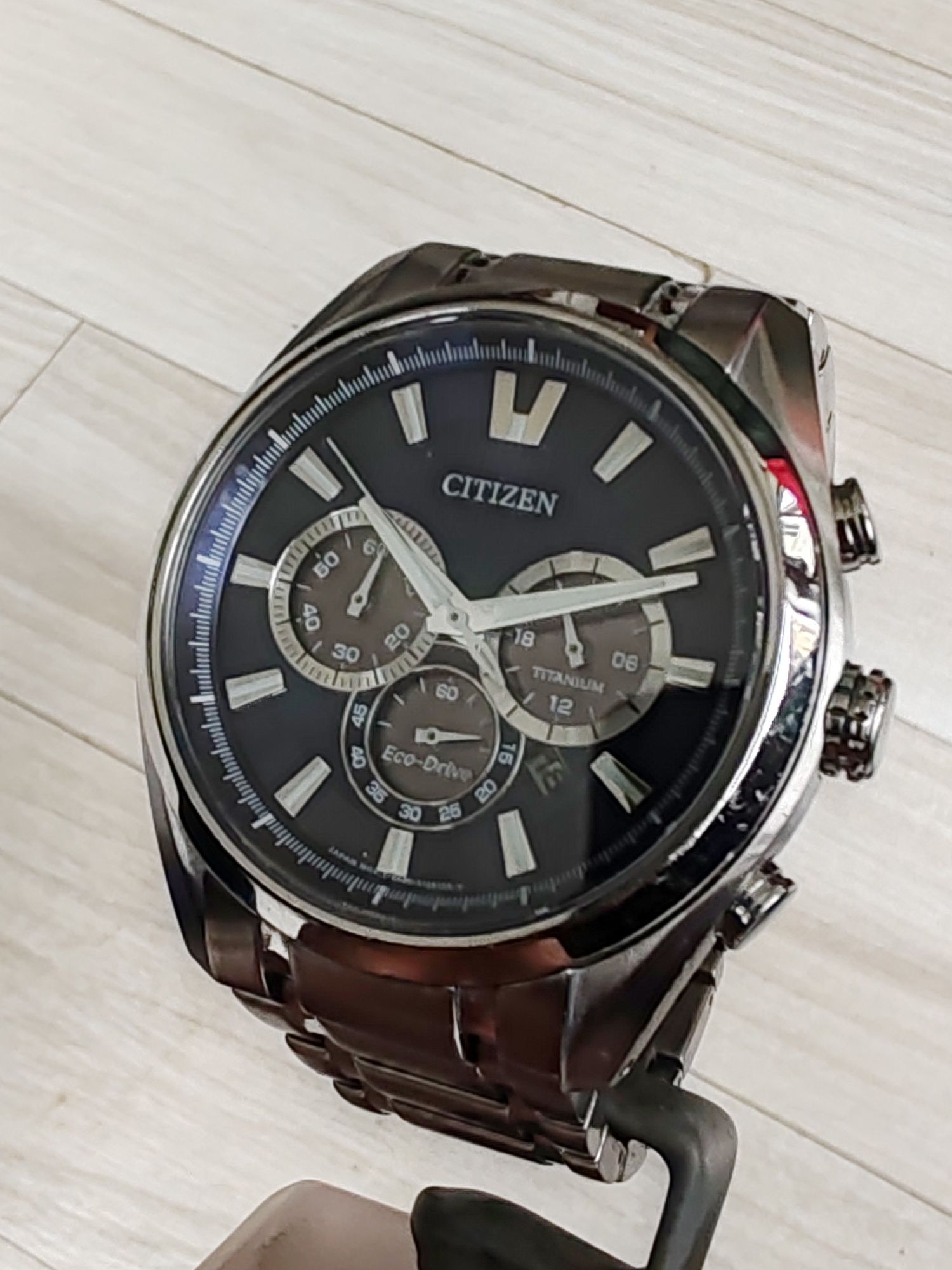 Ceas Citizen Eco Drive Chronograph Titanium 43 mm