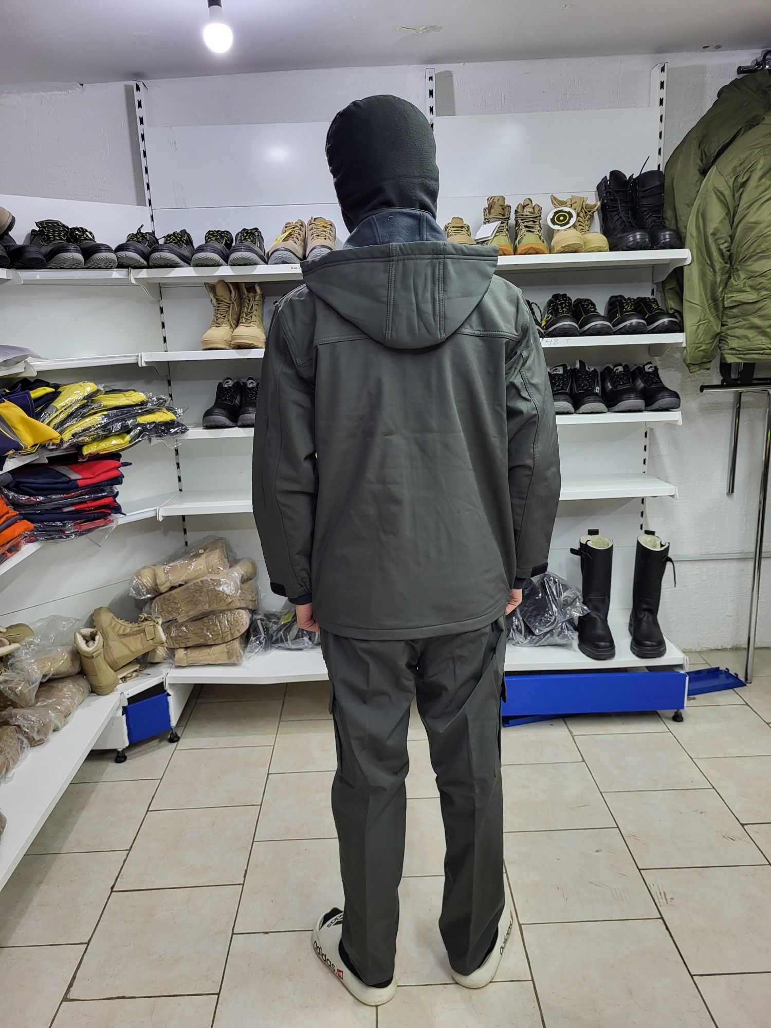 Виндстоппер серый горка демисезонный спецформы спецодежда