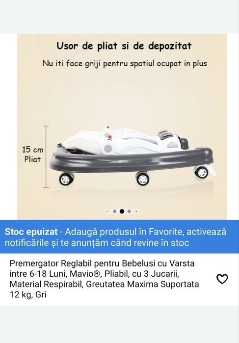 Premergator Mavio, stare excelenta