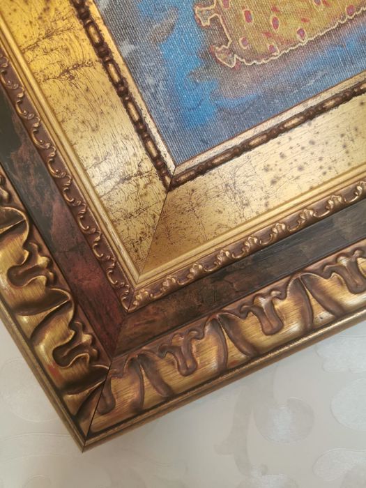 Картина на български художник Никола Певичаров авторска подписана дата