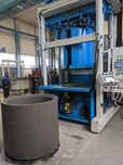 Мобильный вибропресс для производства бетонных колец/труб SUMAB E-12L.