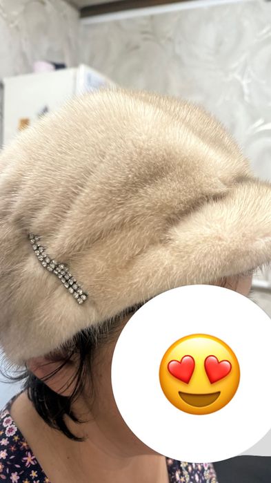 Норковая шапка в идеальном состояний