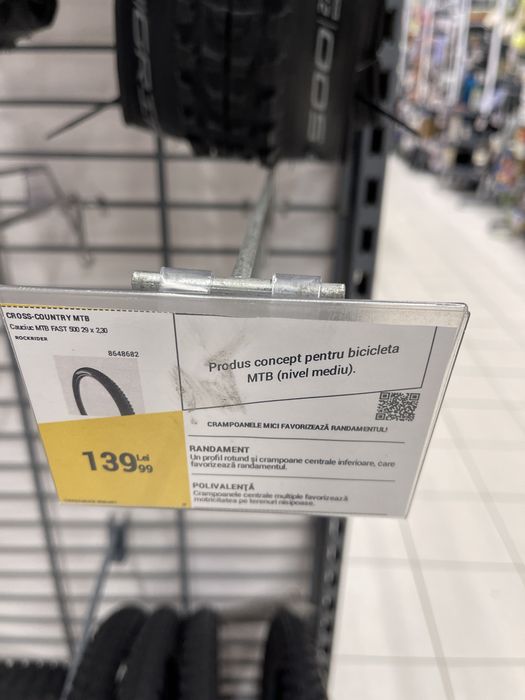 Anvaleopa Cauciuc Rockrider MTB 29” 2,3 Dechatlon