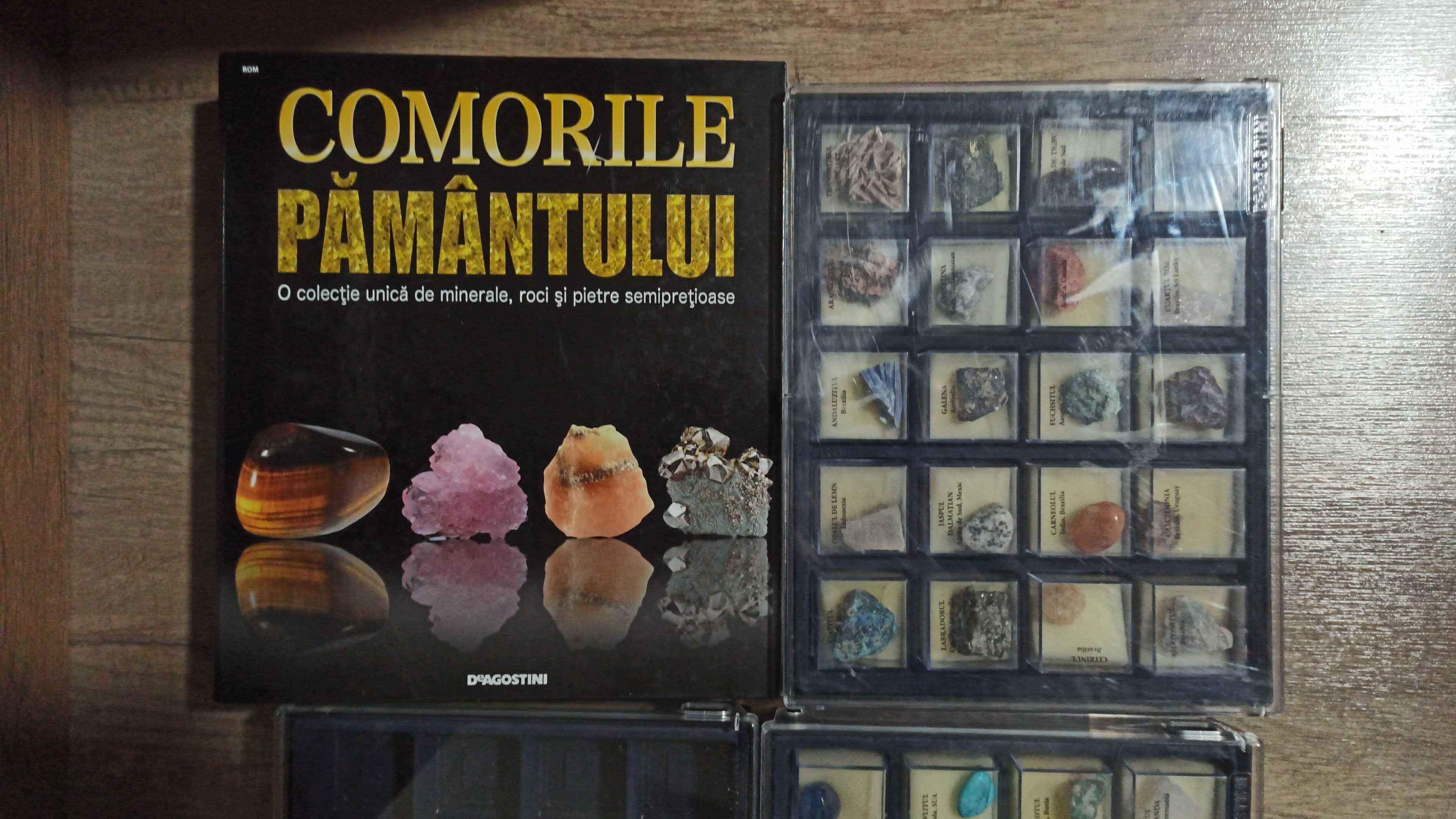 Colectia Comorile pamantului 50 pietre + reviste