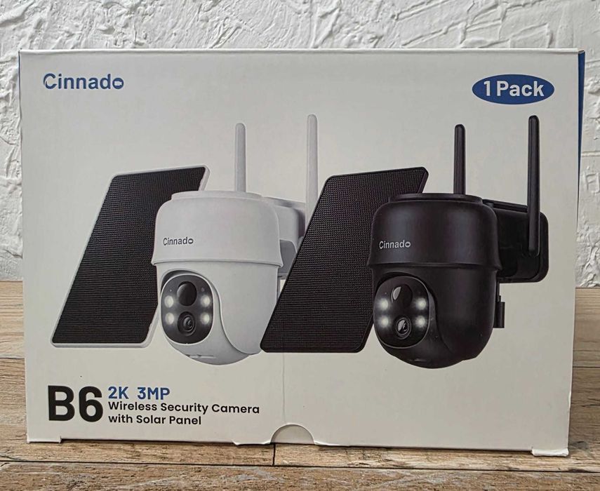 Cameră de supraveghere Cinnado, wireless, 2K, Sigilata - KLI Amanet