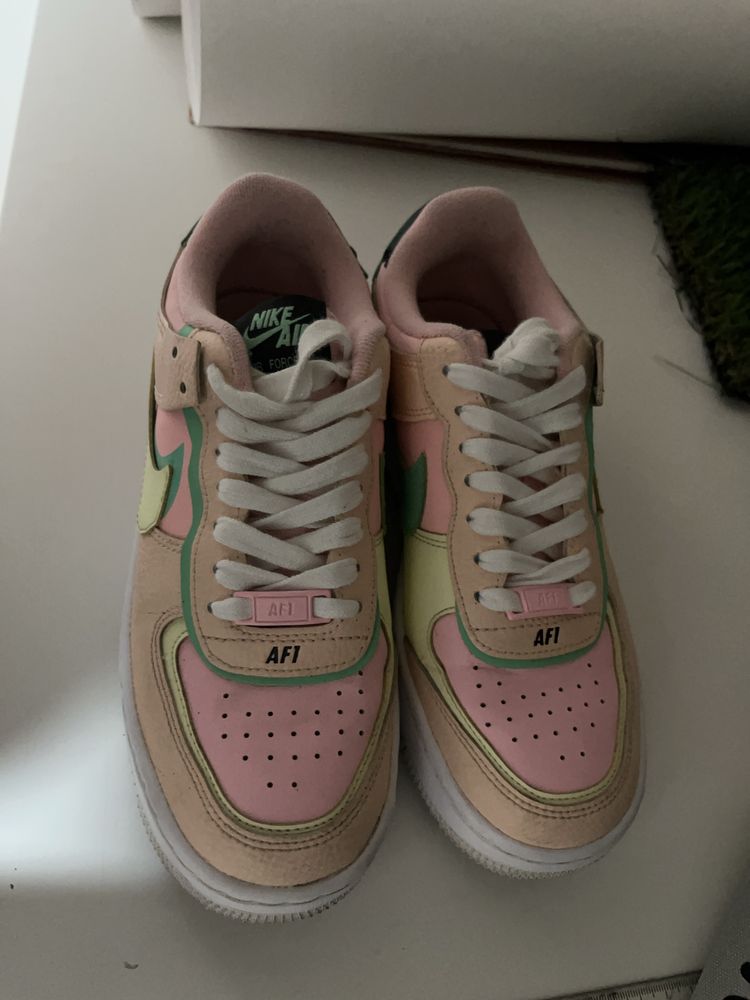 Оригинальные Air Force 1 Shadow 'ARCTIC PUNCH BARELY VOLT'