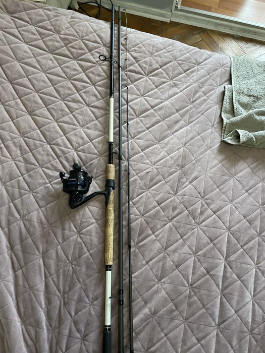 Хидер въдица с макара Tubertini и макара Matrix aquos ultra 3000