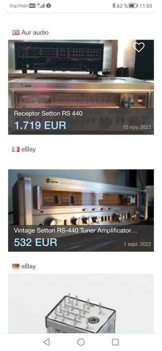Setton RS440 receiver de colectie