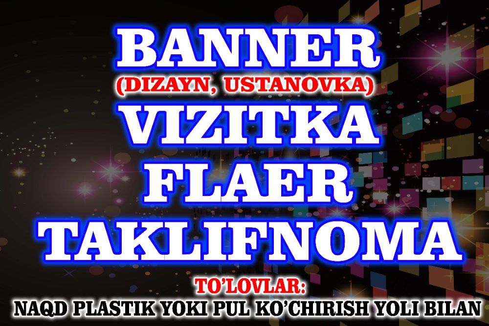Banner Reklama Vizitka