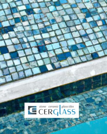 Mozaic din Sticla Cerglass pentru Piscine