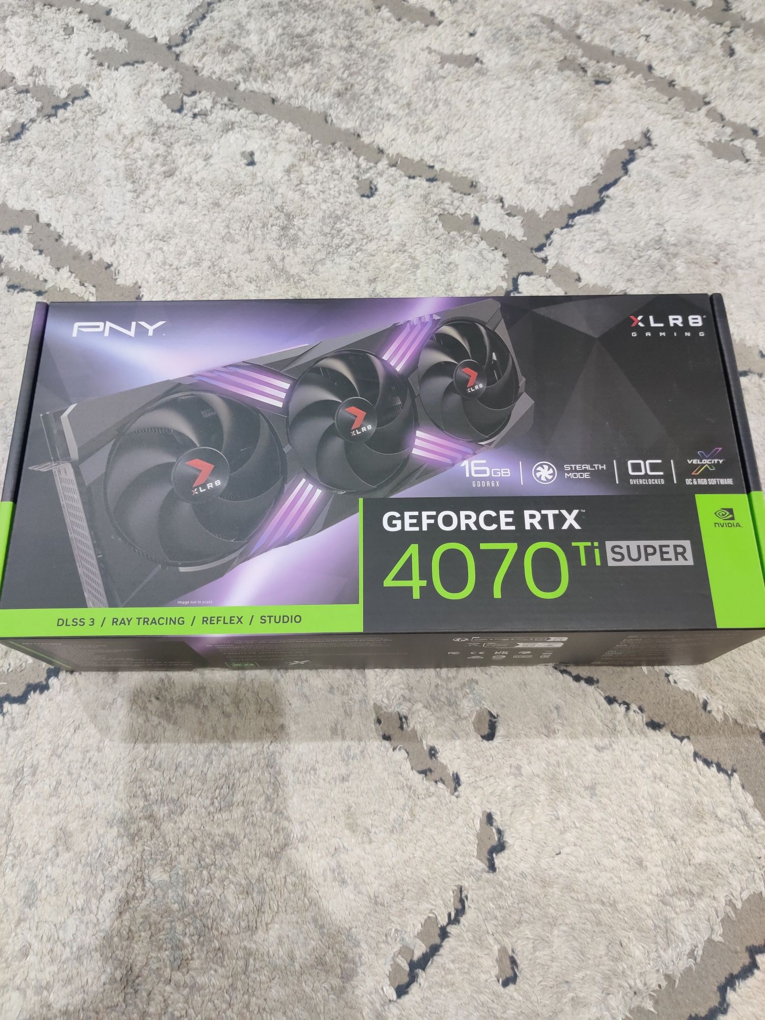 Pny Rtx 4070Ti Super Verto OC 16Gb 256Bit GDDR6X