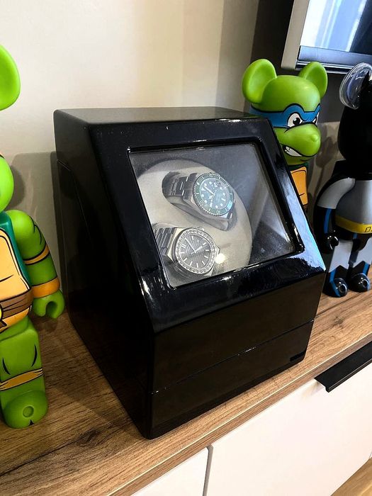 Виндер для часов из натурального дерева