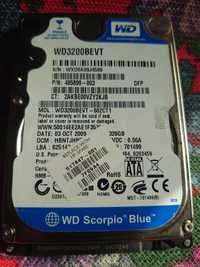 Хард диск от лаптоп 320 GB, работещ 100% Заменен е с SSD.