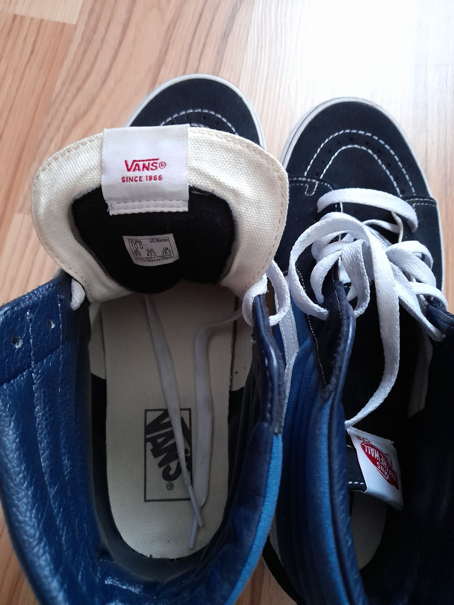 Vans - Tenisi inalti Barbati piele intoarsa