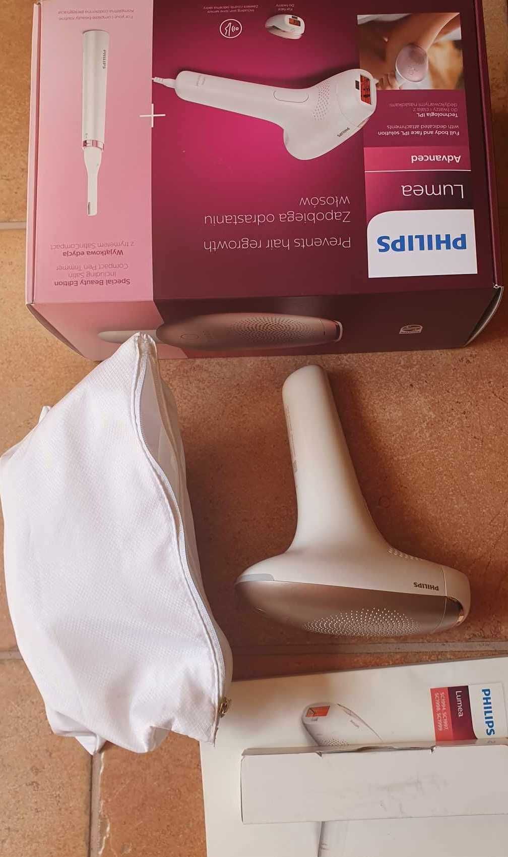 Epilator Philips IPL SC1997/00, cadou aparat tuns - Produs NOU!