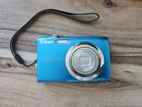 Nikon Coolpix S3000, син - с оригинална батерия и подарък SD карта