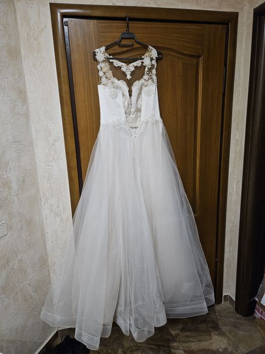 Сватбена рокля за 160см 48кг