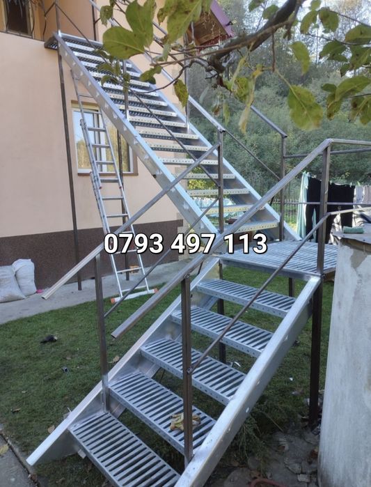 Scări metalice galvanizate la orice demisiune asiguram transport ori u