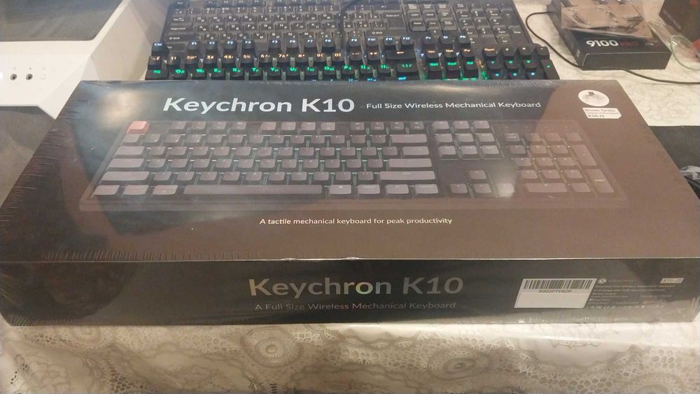 Запечатанная Keychron K10 K10-J3 Brown Tactile Gateron G Pro Switch.