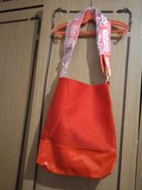 Чанта дамска червена