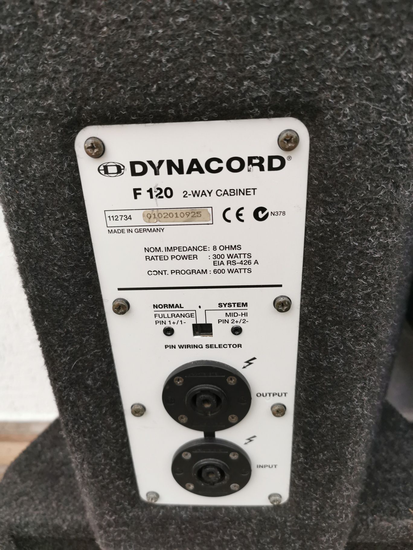 Dynacord F 120  originale