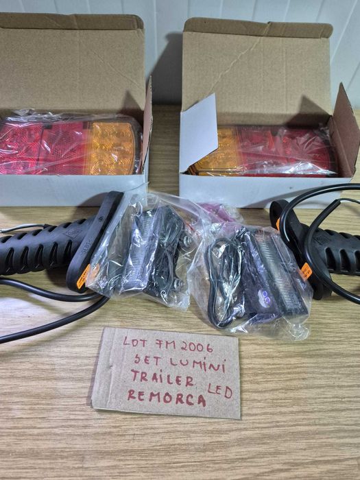 set lumini trailer, remorca - lot fm 2006