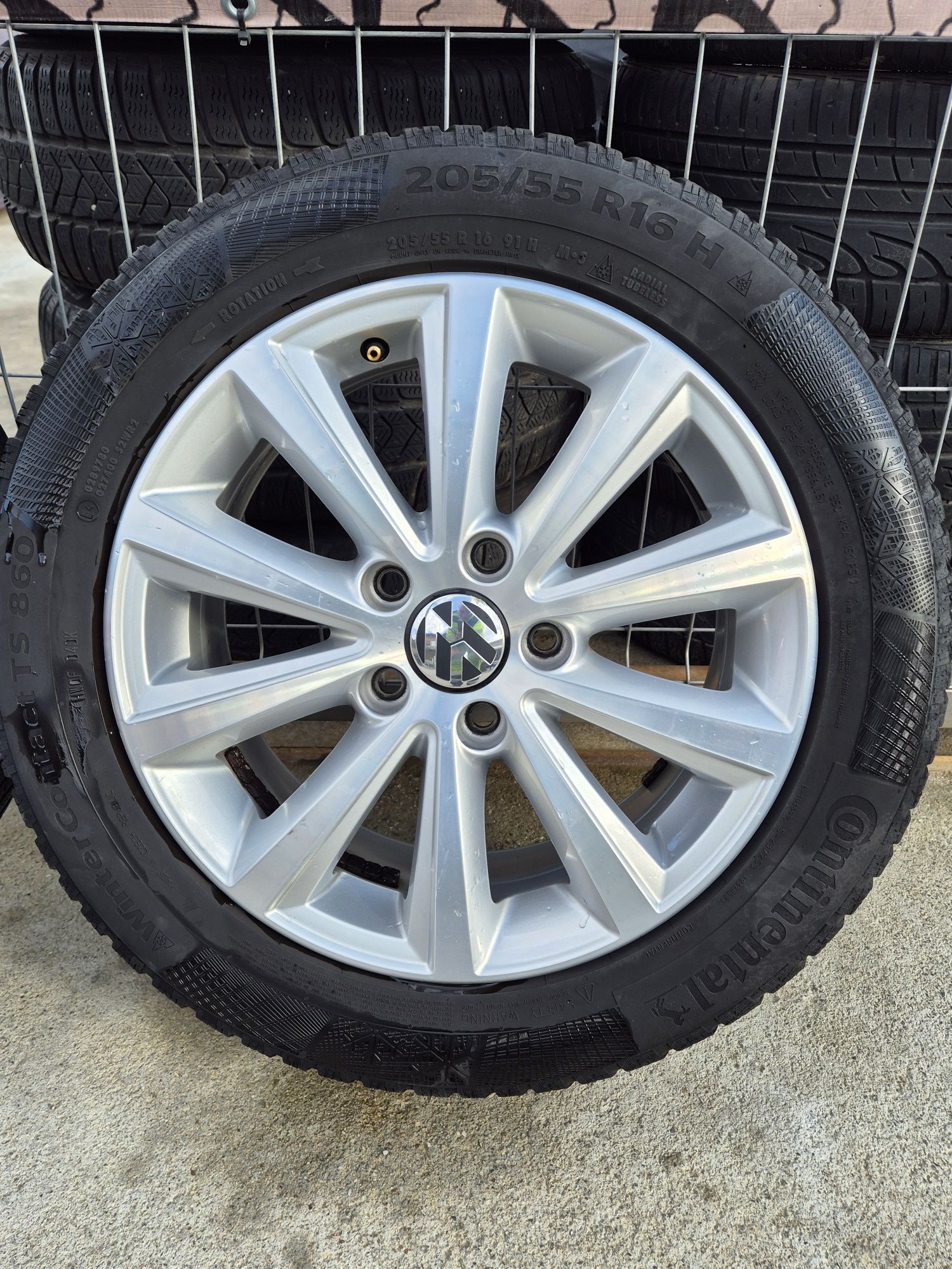 Джанти CVR 16 цола , 5х112 , 6.5j , et50 205/55/16 Vw Seat  Skoda