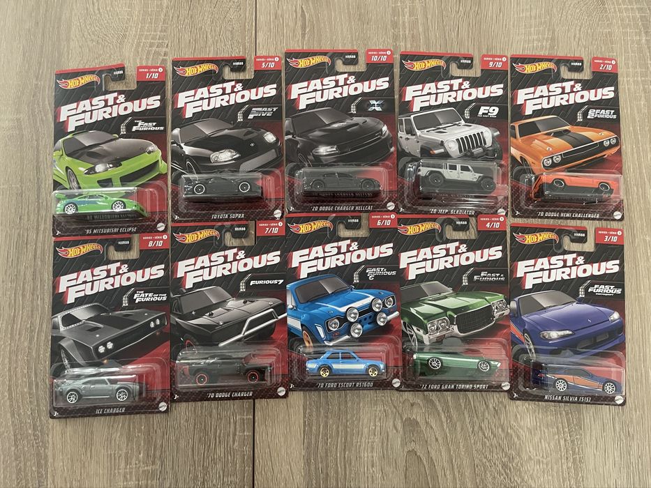 Lot machete 1:64 hot wheels