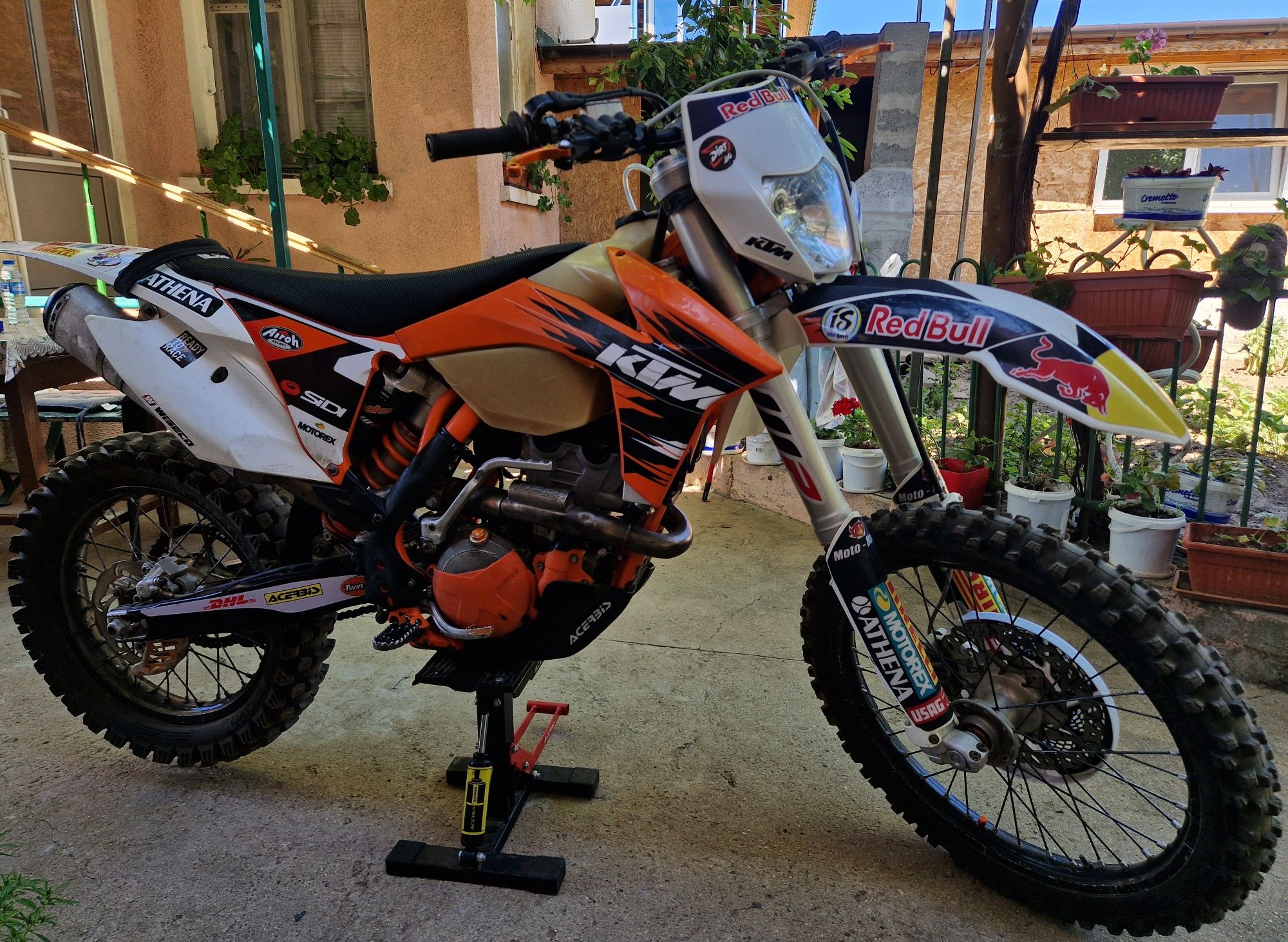 Ktm exc 350 стартер и манивела