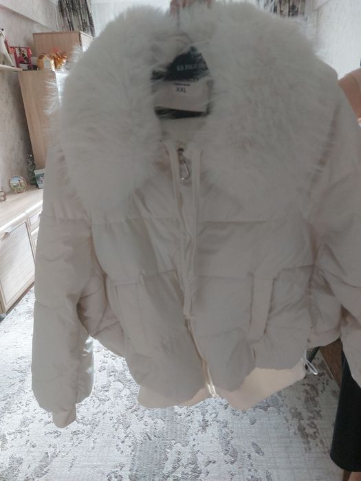 Пуховик спортивный стиль тёплый новый