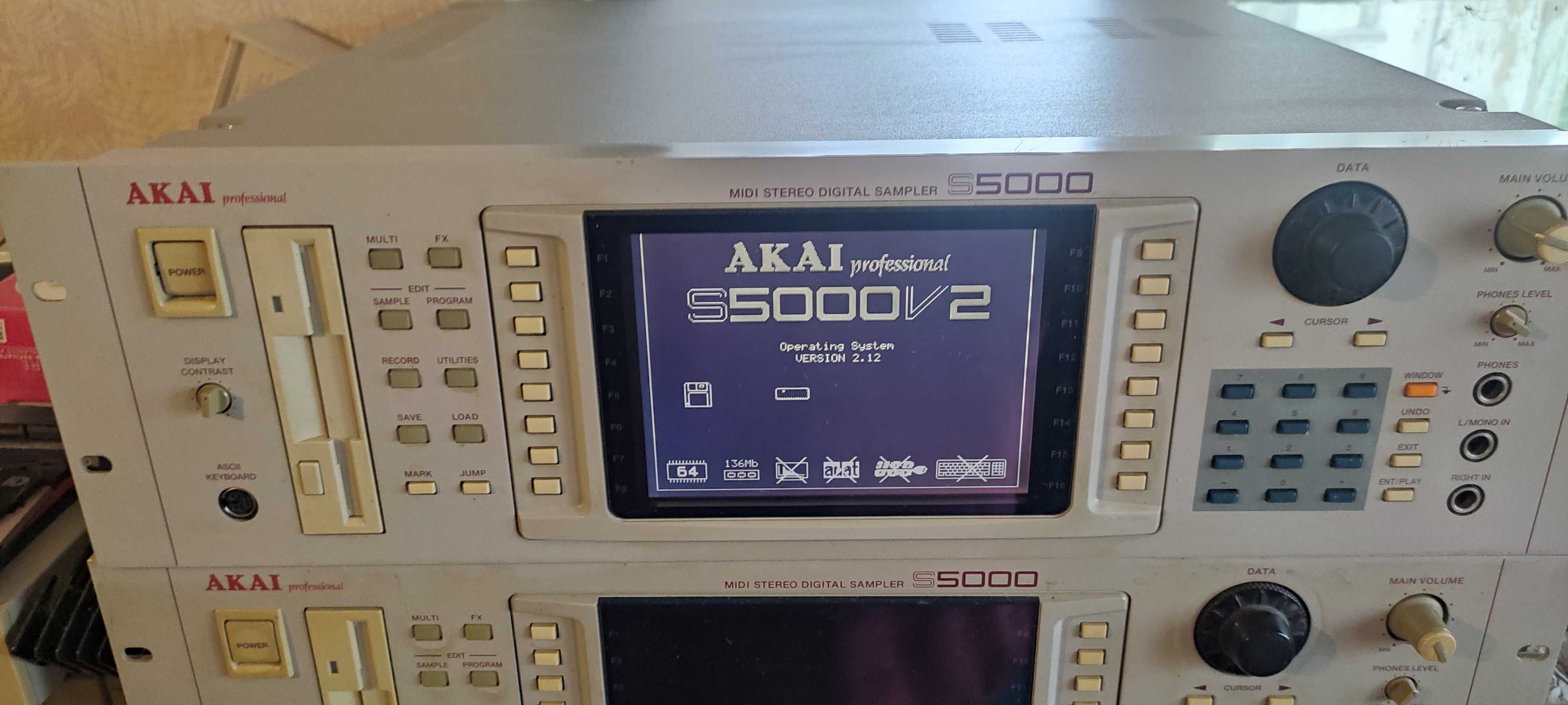 Akai S5000 sampler (самплер)