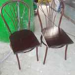 Scaune metal solide 2 buc