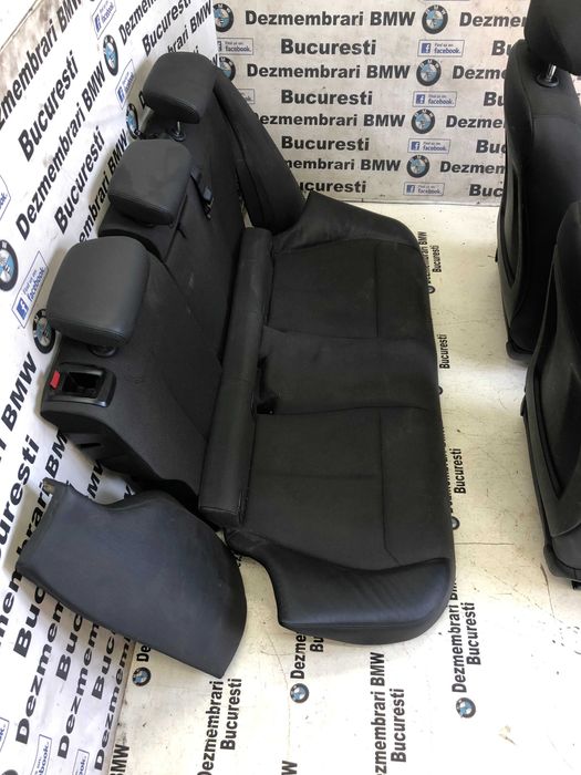 Scaune semi-piele cu incalzire si bancheta BMW F31