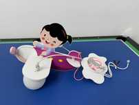 Lustra Avion Roz Happy Plane