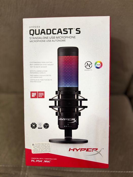 Hyper x Quadcast S в шикарном состоянии