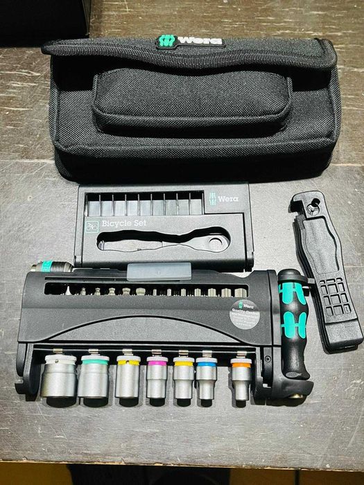 Set de chei tubulare Wera Bicycle Set 3, multicolor, 39 piese