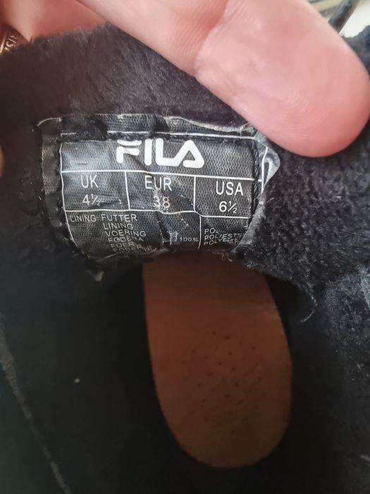 Ghete piele Fila 38