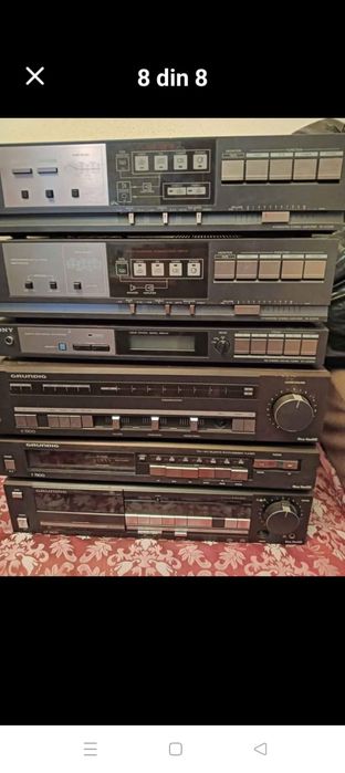 Stații amplificare,tunere si dekuri