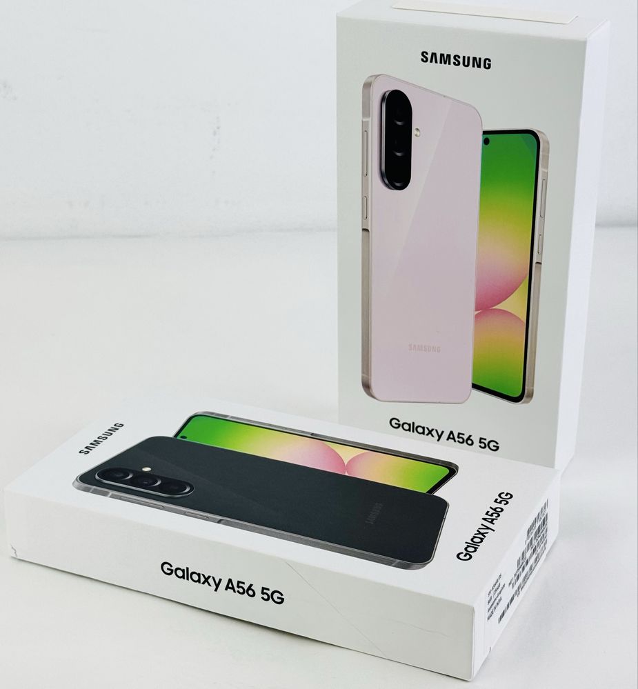 НОВ! Samsung Galaxy A56 5G 128GB 8RAM Graphite / Pink 2г. Гаранция!