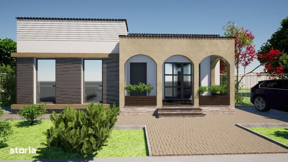 Teren cu proiect Casa Vila pe Parter 1 Decembrie