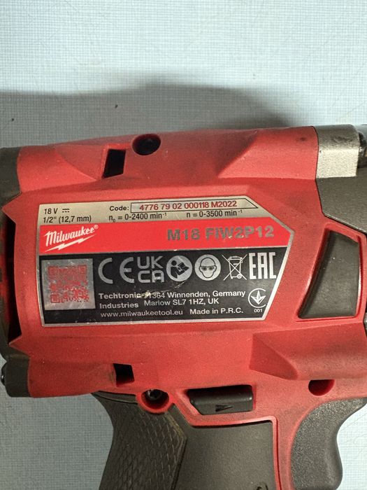 Milwaukee M18 гайковерт