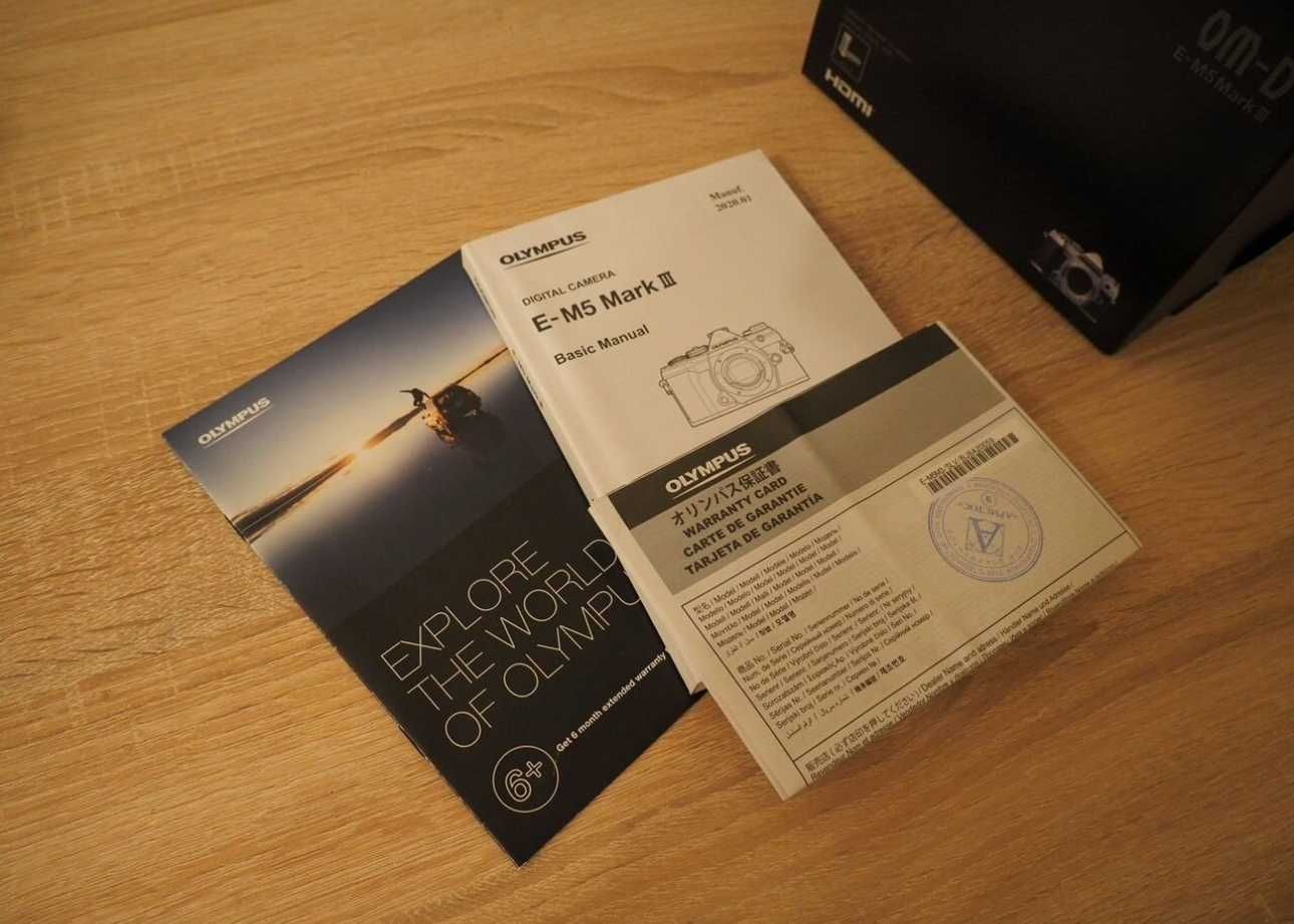 Olympus OM M5 mark 3 4k