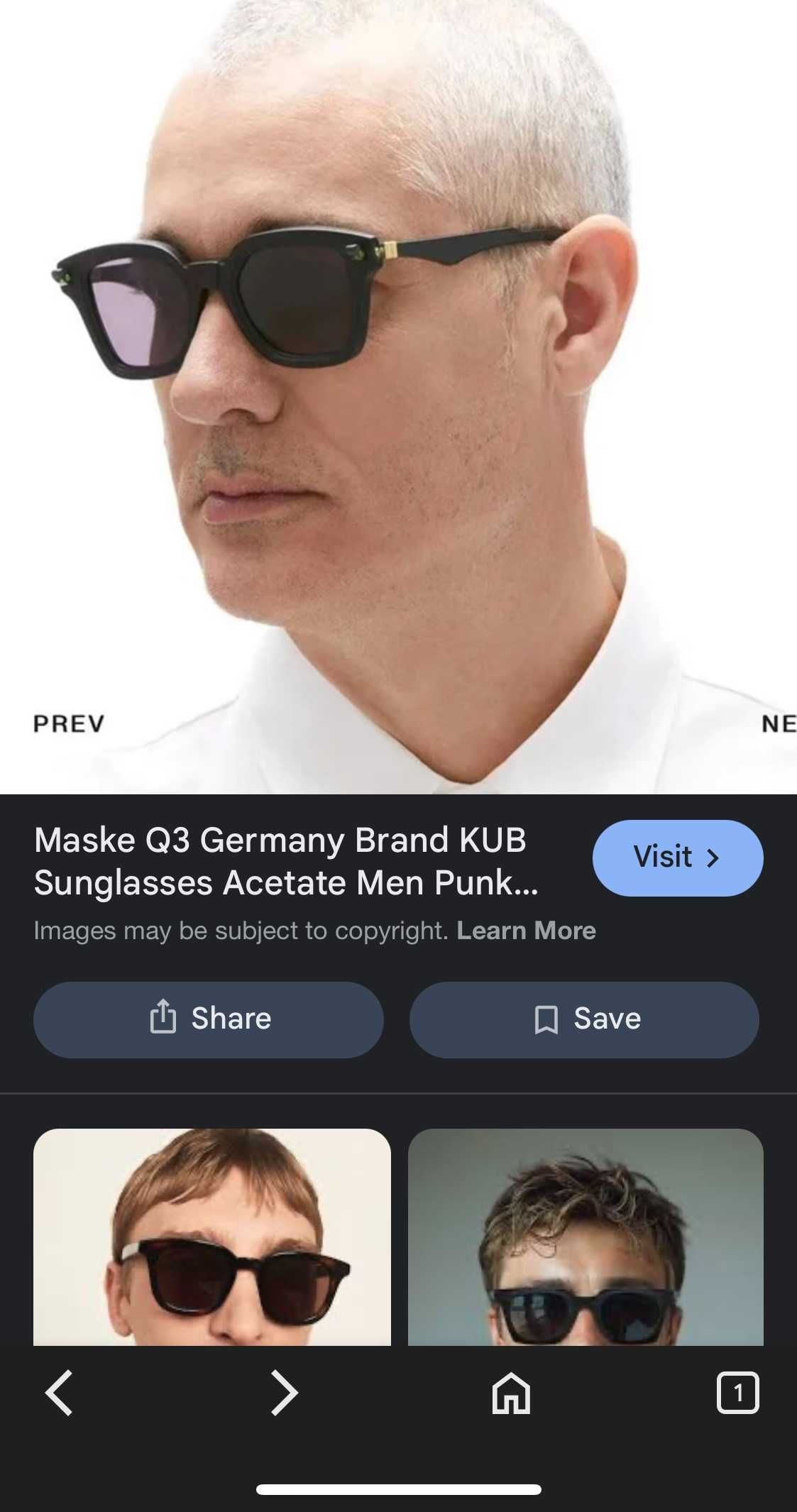 Kuboraum ochelari de soare, polarizati, retail 510 euro
