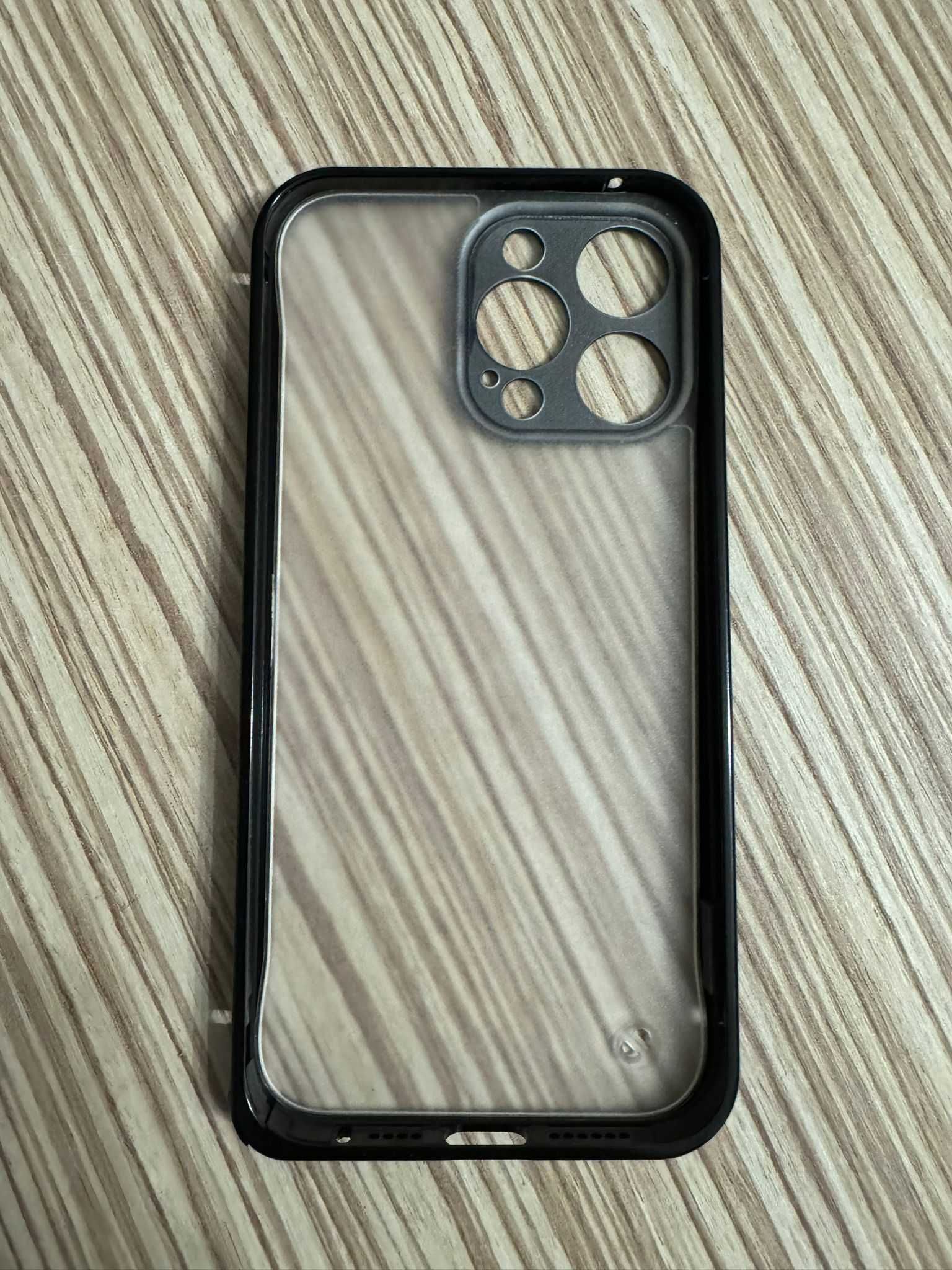 Husa Iphone 15 Pro Max - Rama metalica