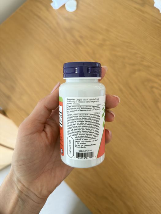 Kava Kava на Now хранителна добавка 60 броя, не е отваряна