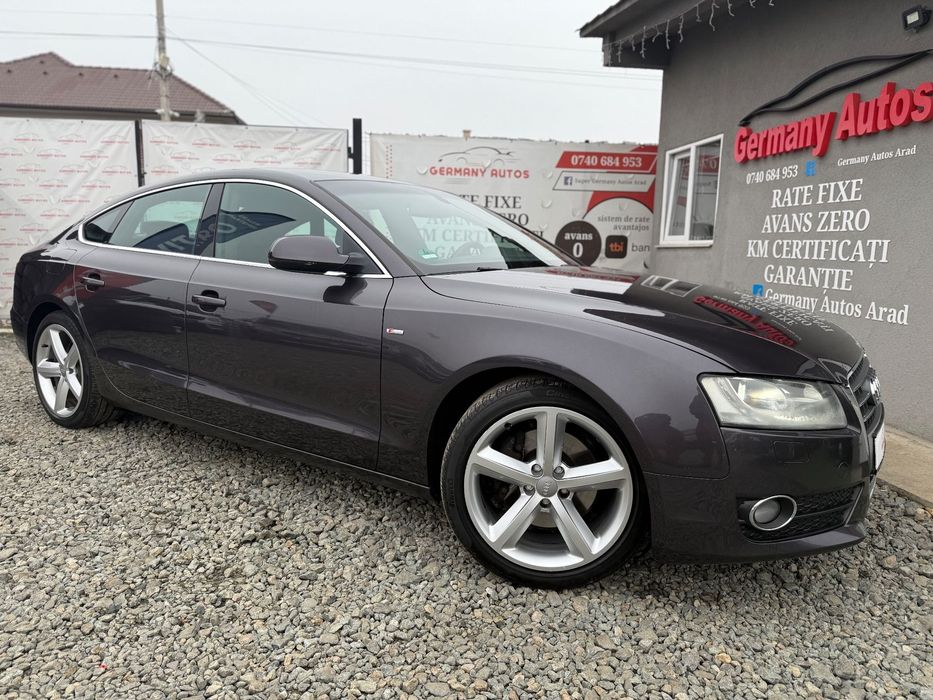Audi A5 RATE/GARANTIE2.0benzina 211cp 2012 S-line manual FULL