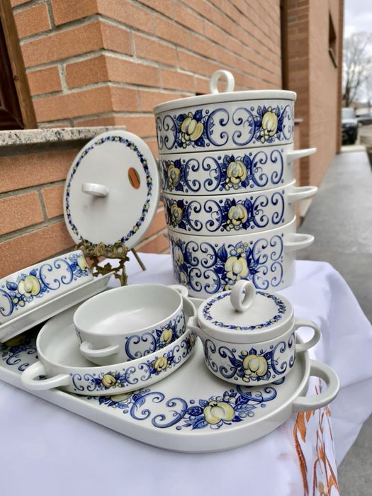 Serviciu de masa, din portelan Villeroy & Boch, Cadiz