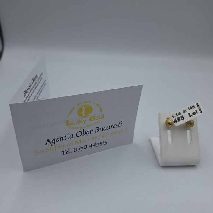 Cercei Aur 14K 1,44Gr #35588