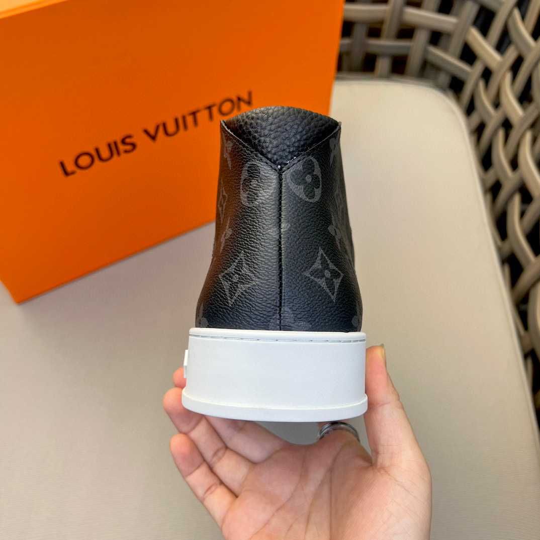 Adidasi Louis Vuitton Monogram High Tops - Premium